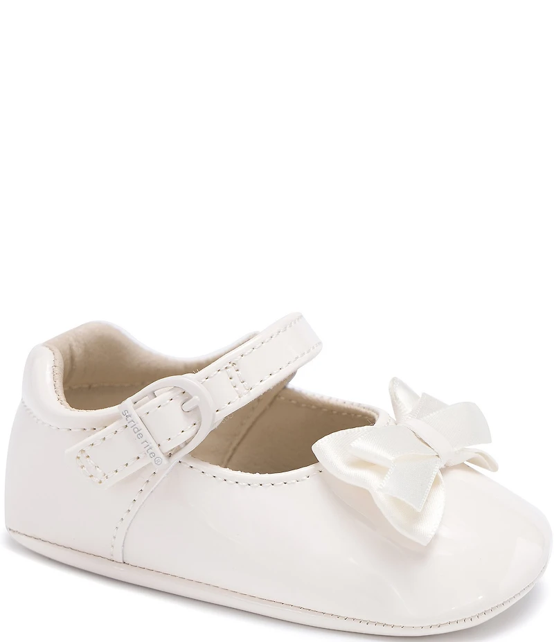 Stride Rite Girls' Bonnie Mary Jane Crib Shoes (Infant)