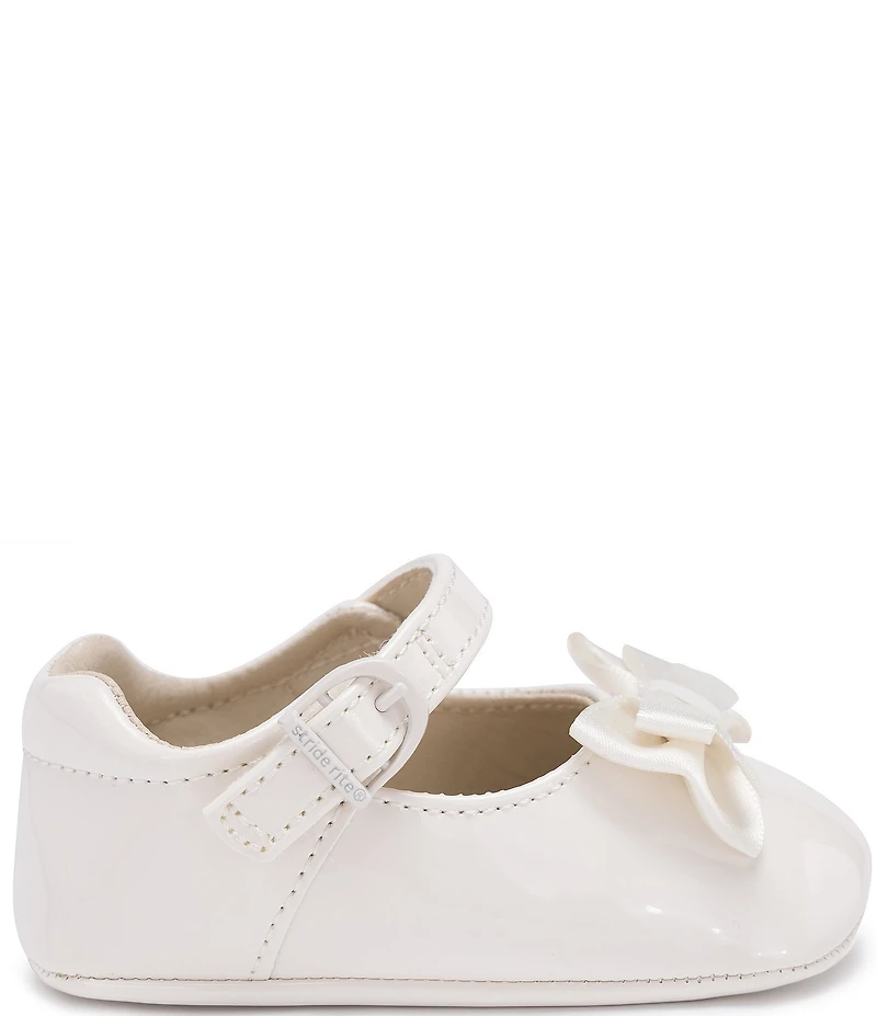 Stride Rite Girls' Bonnie Mary Jane Crib Shoes (Infant)