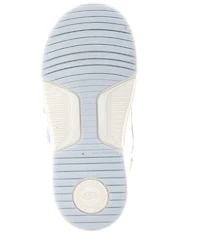 Stride Rite Girls' Denver SR Leather Satin Glitter Hook-and-Loop Sneakers (Toddler)