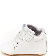 Stride Rite Girls' Emilia Flower Detail Crib Shoes (Infant)
