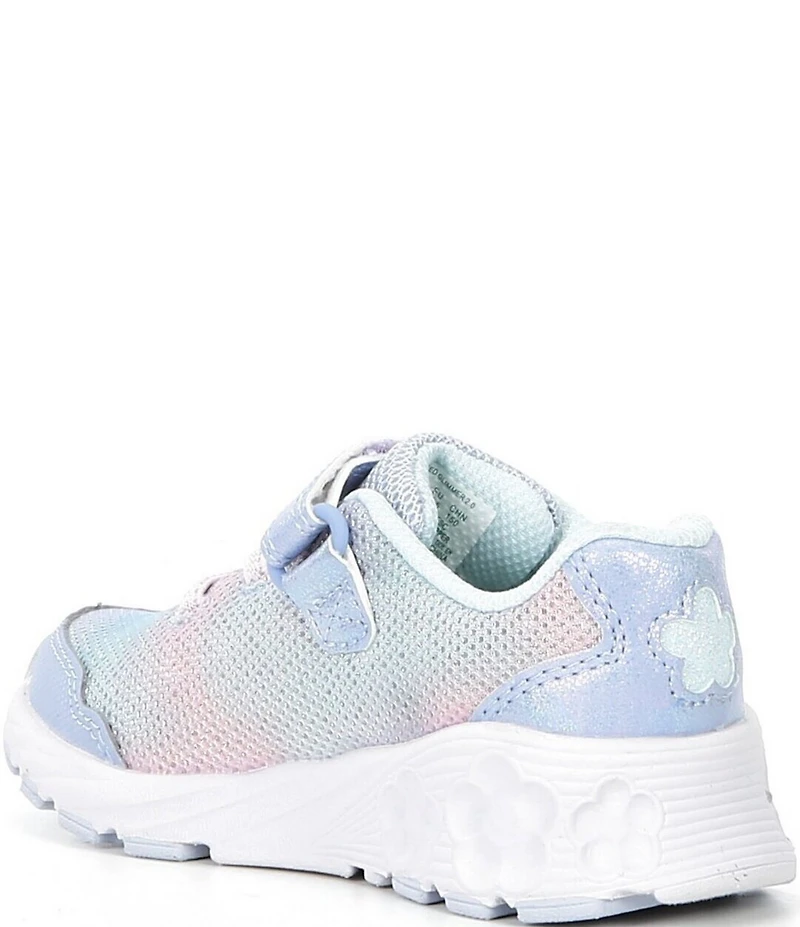 Stride Rite Girls' Light Up Floral Glimmer Sneakers (Infant)