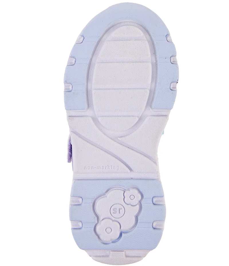 Stride Rite Girls' Light Up Floral Glimmer Sneakers (Toddler)