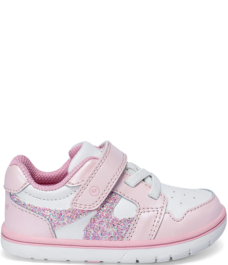 Stride Rite Girls' London SRT Sequin Perforated Sneakers (Infant)