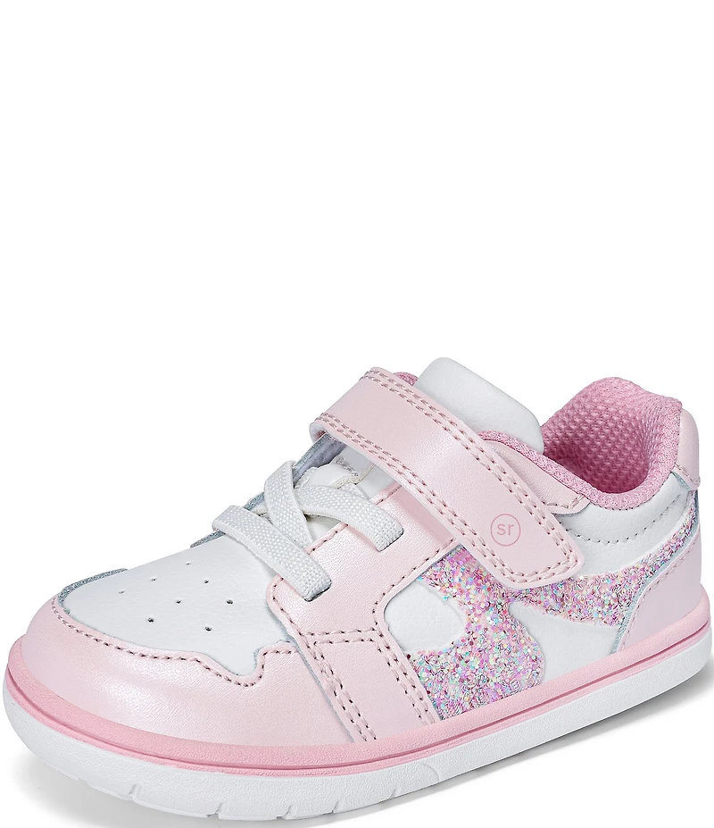 Stride Rite Girls' London SRT Sequin Perforated Sneakers (Infant)