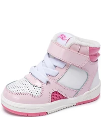 Stride Rite Girls' Madrid SR Perforated High Top Sneakers (Infant)