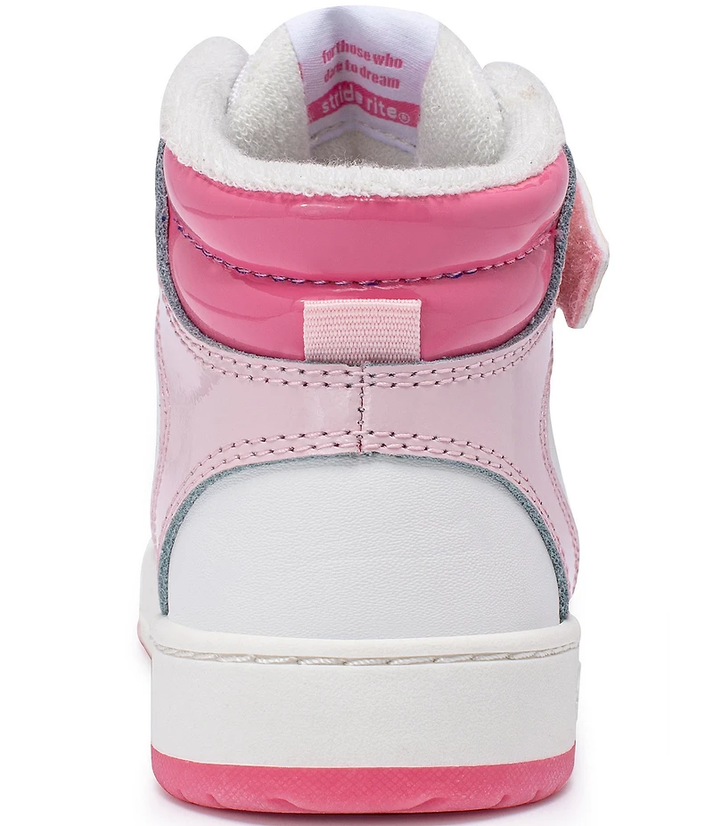 Stride Rite Girls' Madrid SR Perforated High Top Sneakers (Toddler)