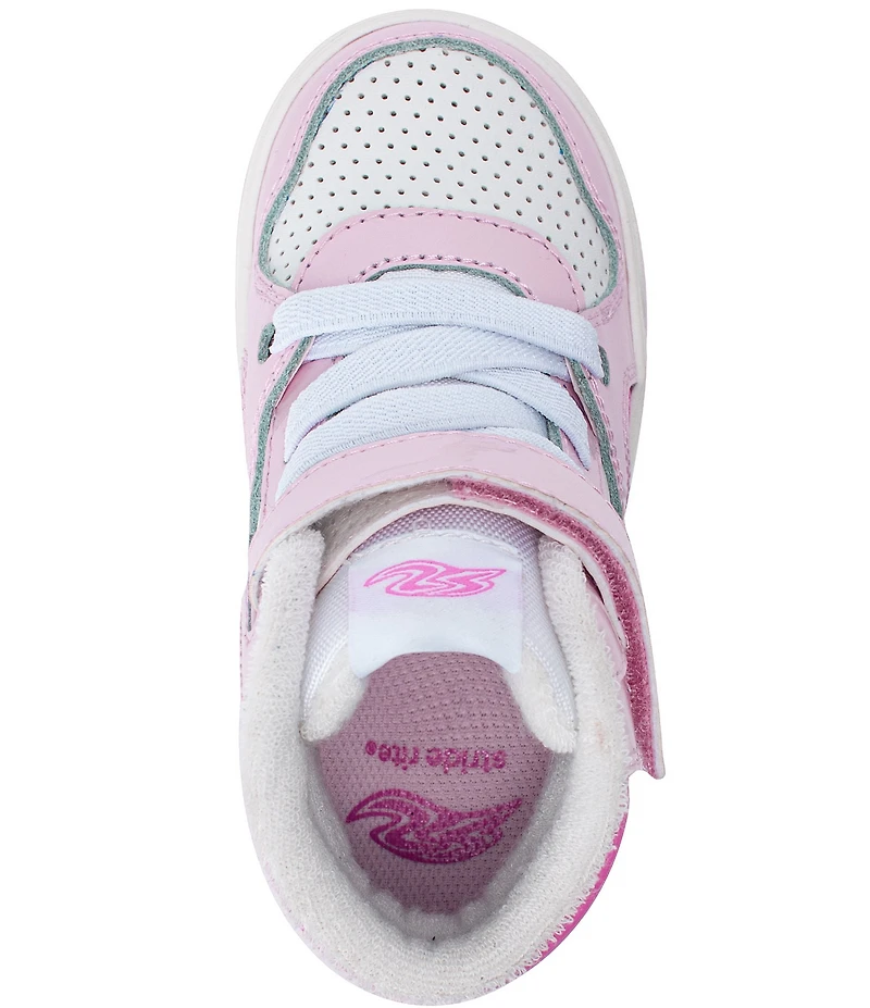 Stride Rite Girls' Madrid SR Perforated High Top Sneakers (Toddler)