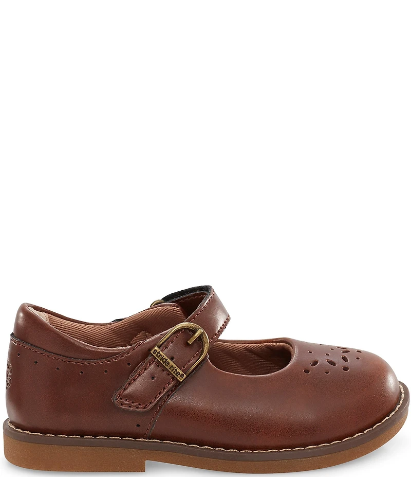 Stride Rite Girls' Mara Perforated Mary Jane Flats (Youth)