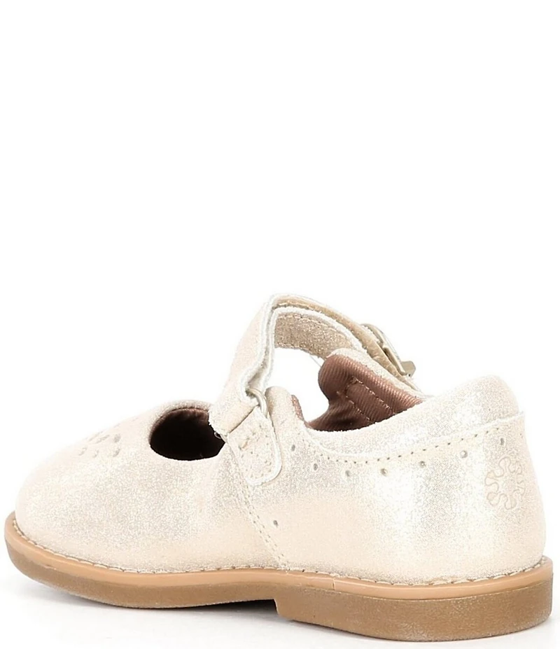 Stride Rite Girls' Mara Perforated Mary Jane Flats (Infant)