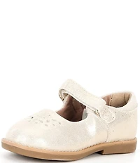 Stride Rite Girls' Mara Perforated Mary Jane Flats (Infant)