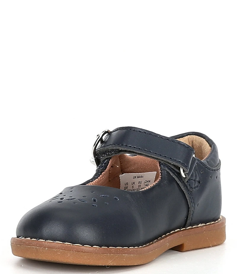 Stride Rite Girls' Mara Perforated Mary Jane Flats (Infant)