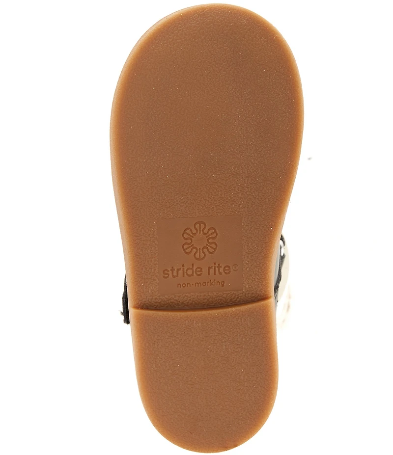 Stride Rite Girls' Mara Perforated Mary Jane Flats (Infant)