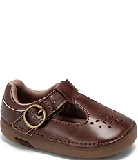 Stride Rite Girls' Mara Mini Soft Motion Perforated Mary Jane Flats (Infant)