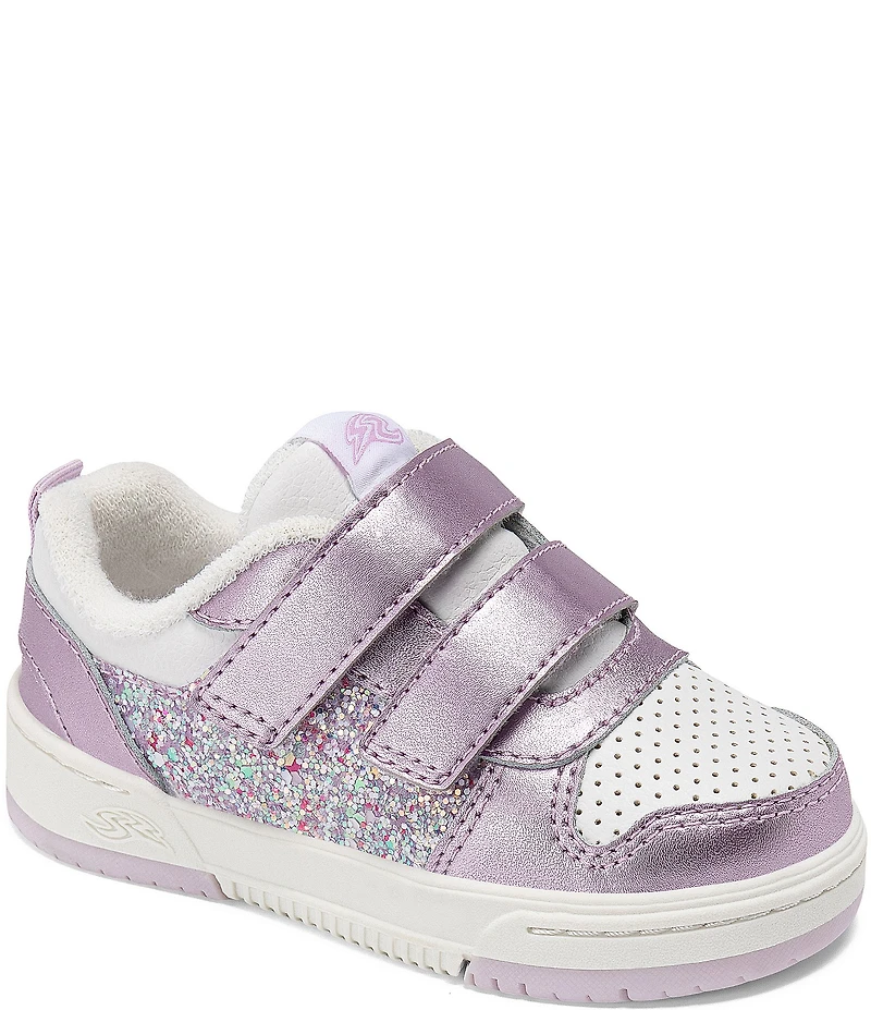 Stride Rite Girls' Osaka SR Glitter Perforated Sneakers (Infant)