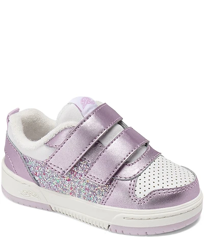 Stride Rite Girls' Osaka SR Glitter Perforated Sneakers (Infant)