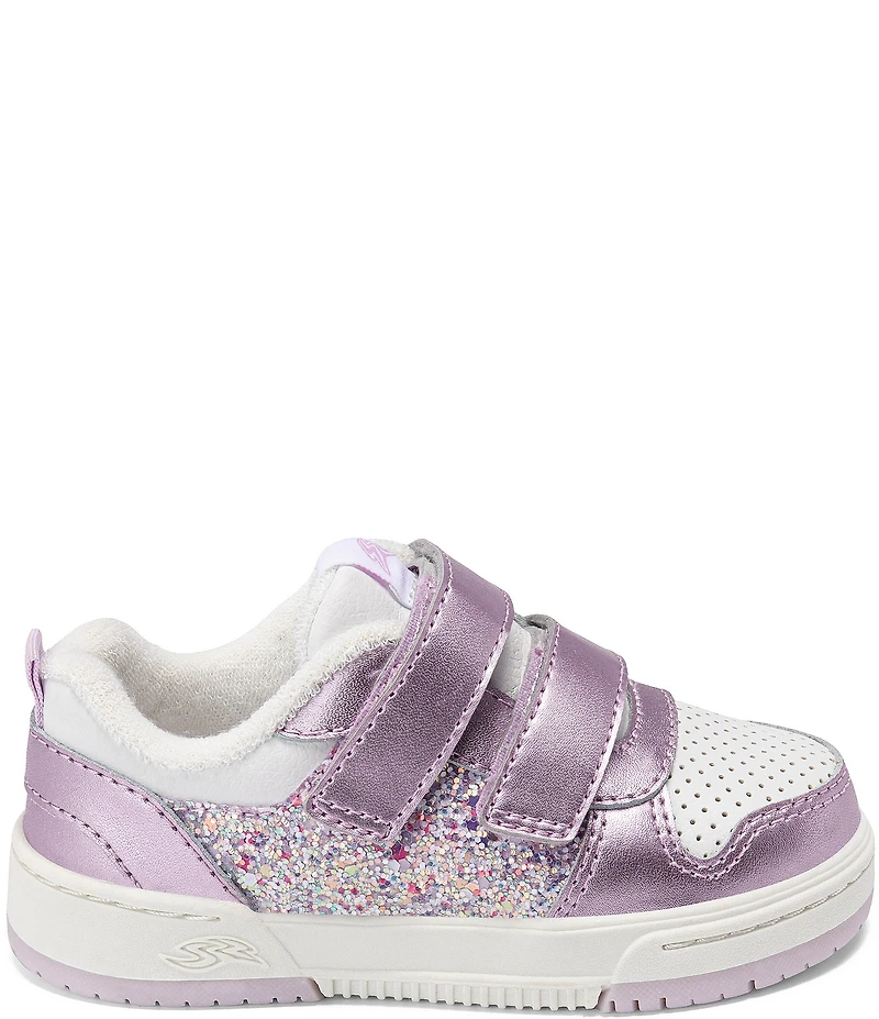 Stride Rite Girls' Osaka SR Glitter Perforated Sneakers (Infant)