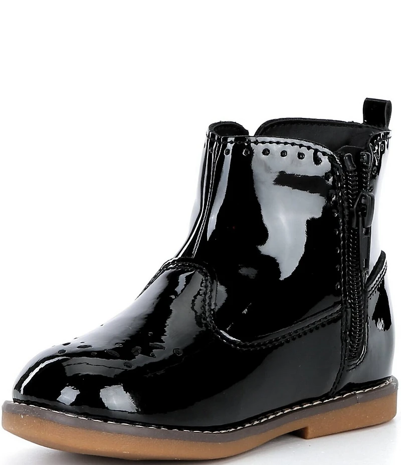 Stride Rite Girls' Stella SR Patent Leather Boots (Toddler)