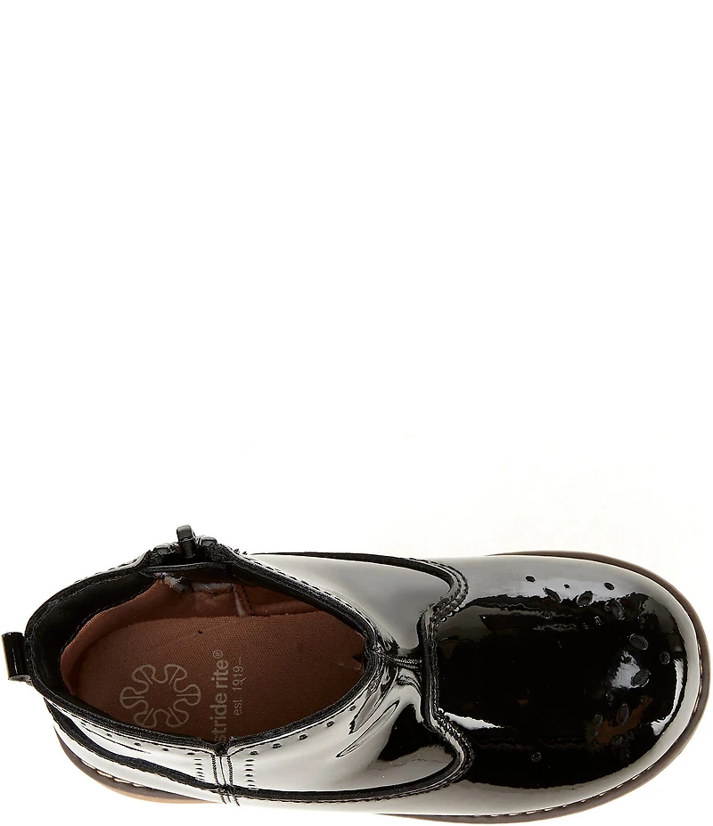 Stride Rite Girls' Stella SR Patent Leather Boots (Toddler)