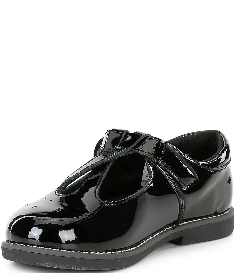 Stride Rite Girls' Susie SR T-Strap Patent Shoes (Infant)