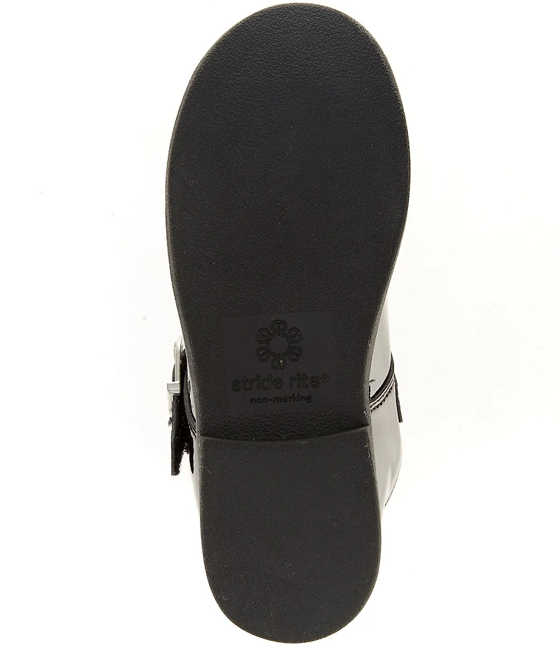 Stride Rite Girls' Susie SR T-Strap Patent Shoes (Infant)