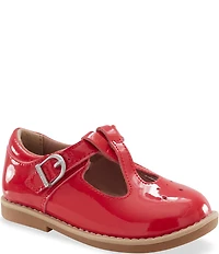 Stride Rite Girls' Susie SR T-Strap Patent Shoes (Infant)
