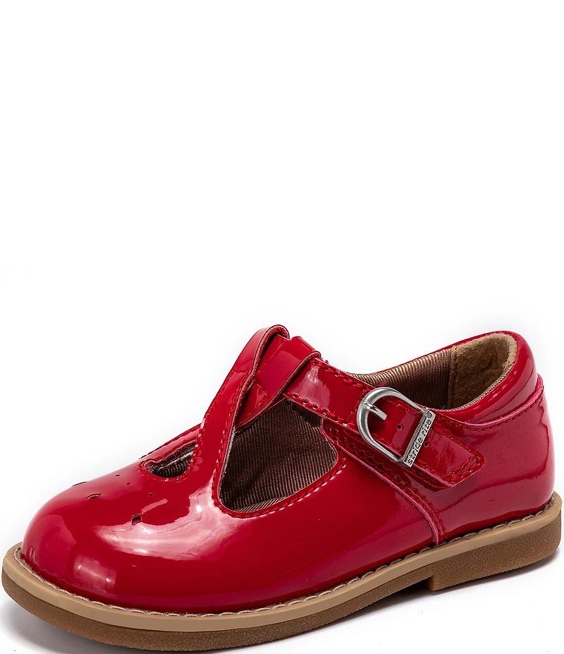 Stride Rite Girls' Susie SR T-Strap Patent Shoes (Infant)