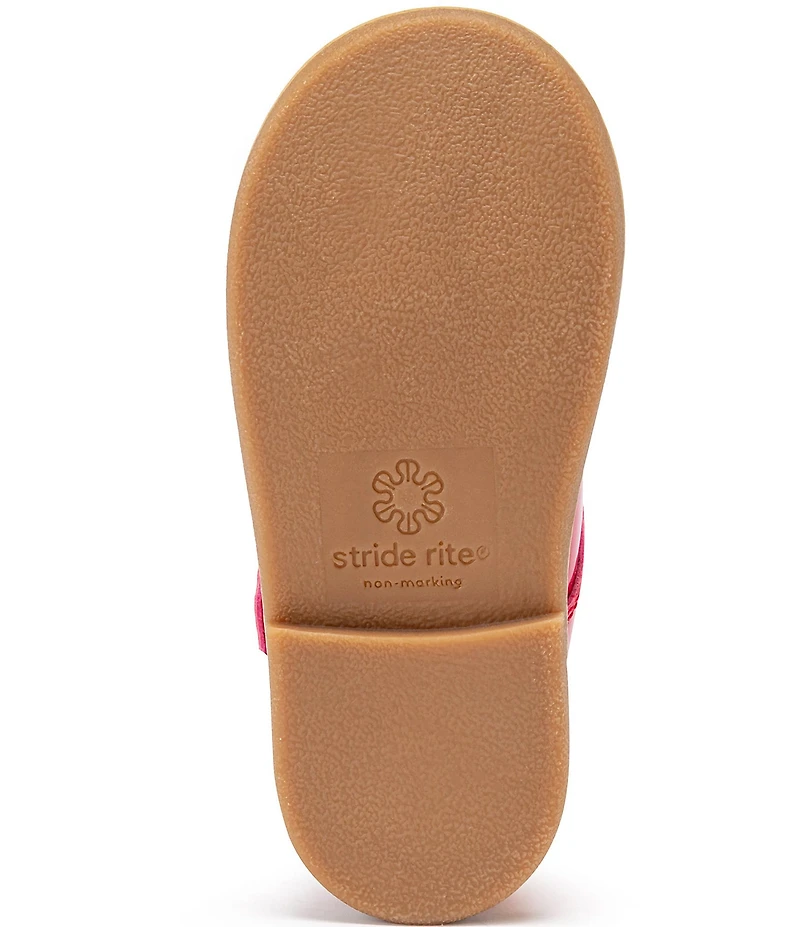 Stride Rite Girls' Susie SR T-Strap Patent Shoes (Infant)