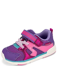Stride Rite Girls' Velocity SRtech™ Machine Washable Sneakers (Infant)