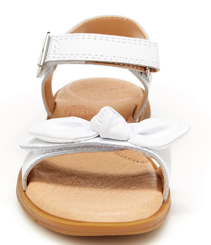 Stride Rite Girls' Whitney SR Bow Detail Sandals (Youth)