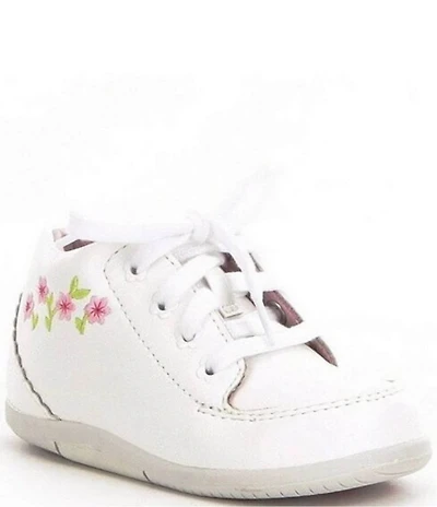 Stride Rite Girls' SRT Emilia Flower Detail Walkers (Infant)