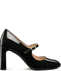 Stuart Weitzman Women's Babette Mary Jane 85 Patent Leather Pumps
