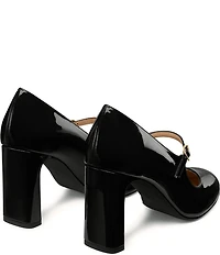 Stuart Weitzman Women's Babette Mary Jane 85 Patent Leather Pumps