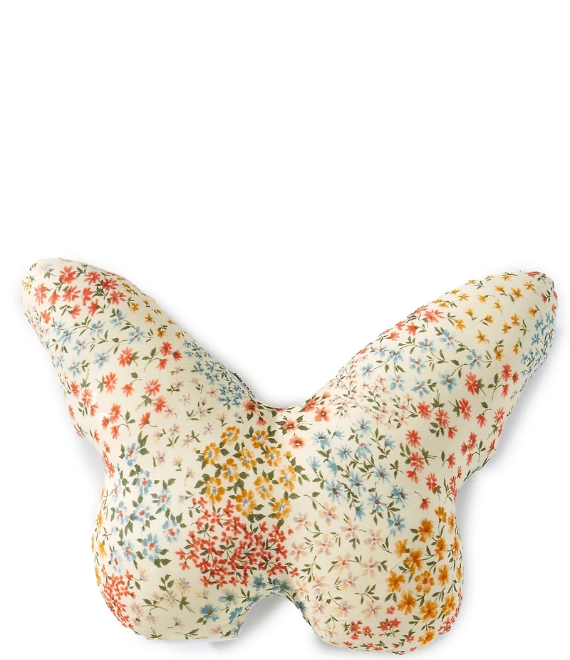 Studio D Beaded Butterfly Shaped Decorative Pillow