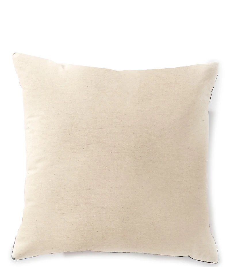 Studio D Butterfly Cotton Velvet Decorative Square Pillow