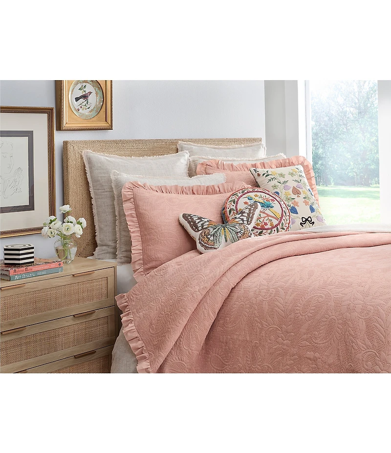 Studio D Lula Ruffled Coverlet Mini Set