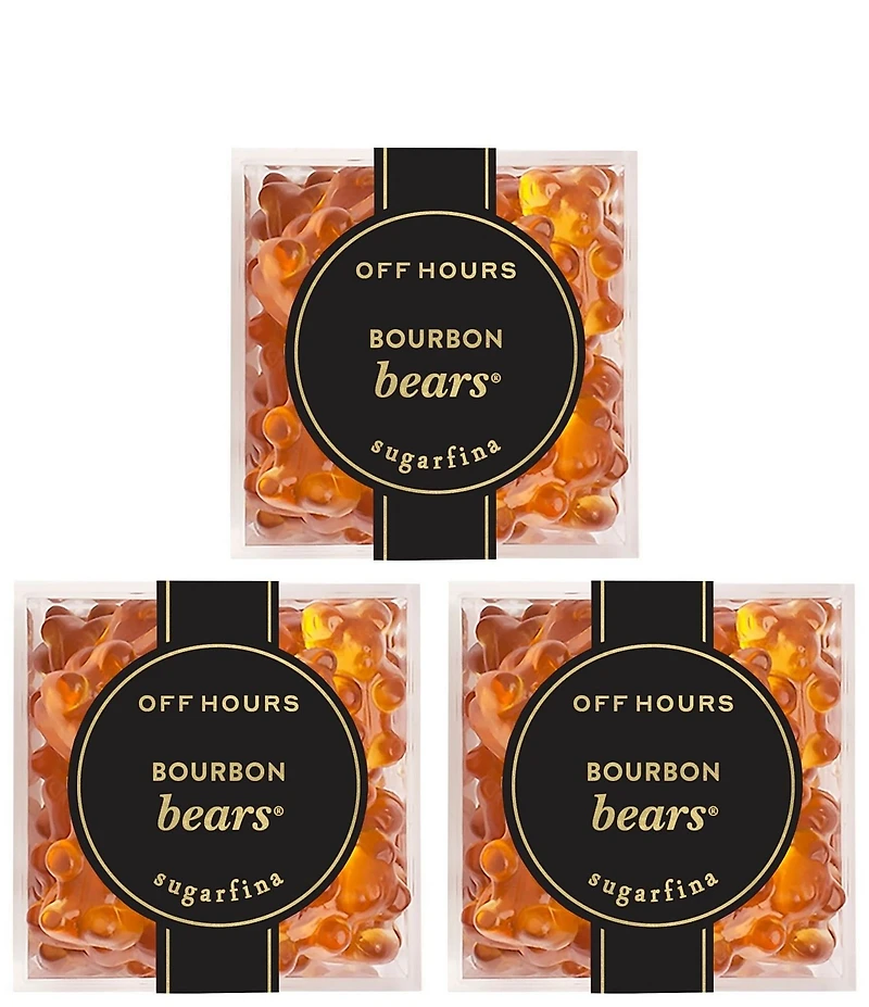 Sugarfina Bourbon Bears 3PC KIT (Off Hours - Cocktail Party)