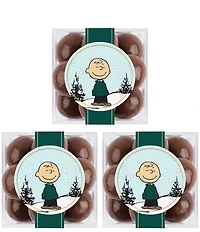 Sugarfina x Peanuts Charlie Brown Cookie Dough Bite Sparkle Pops, Set of 3