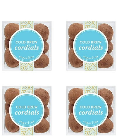 Sugarfina Cold Brew Cordials Small Cube 4-Piece Kit