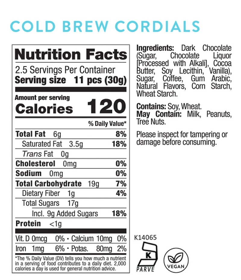 Sugarfina Cold Brew Cordials Cube Kit, Set of 4