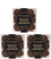 Sugarfina Dark Chocolate Bourbon Caramels 3PC KIT (Off Hours - Cocktail Party)