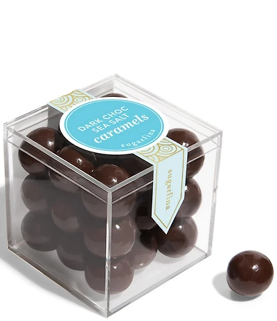 Sugarfina Dark Chocolate Sea Salt Caramel Cube Kit, Set of 4