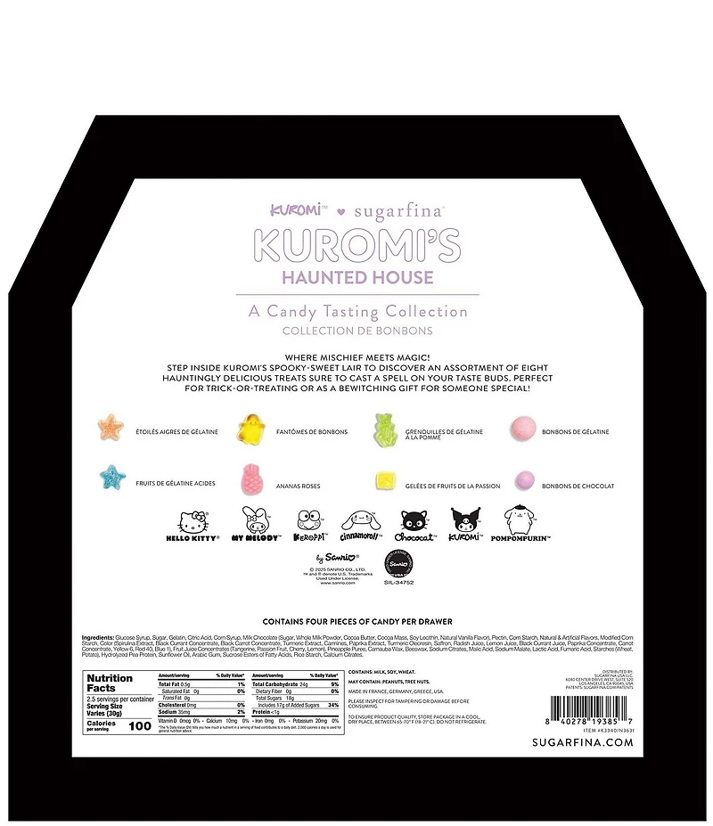 Sugarfina Kuromi's Haunted House Tasting Collection