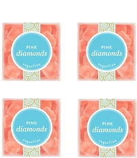 Sugarfina Pink Diamonds Small Cube 4-Piece Kit