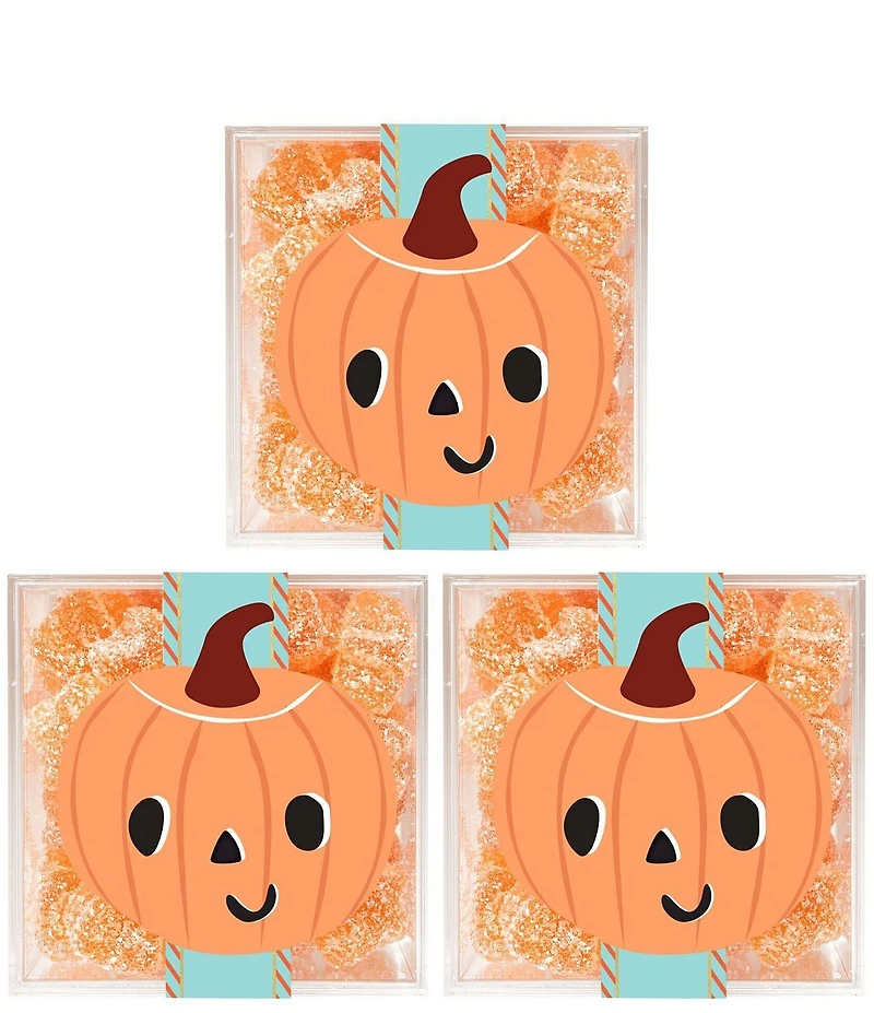 Sugarfina Pumpkin Super Sour Stars Cube Kit, Set of 3