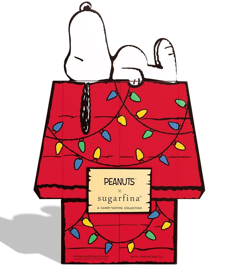 Sugarfina x Peanuts Snoopy's House Limited Edition Tasting Collection Advent Calendar