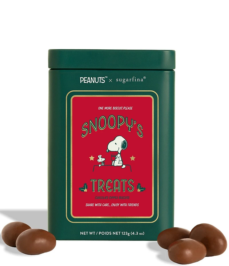 Sugarfina x Peanuts Snoopy's Treats Chocolate Dipped Biscuits