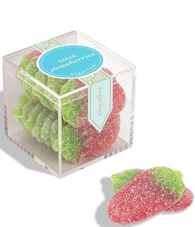 Sugarfina Sour Strawberries Cube Kit, Set of 4