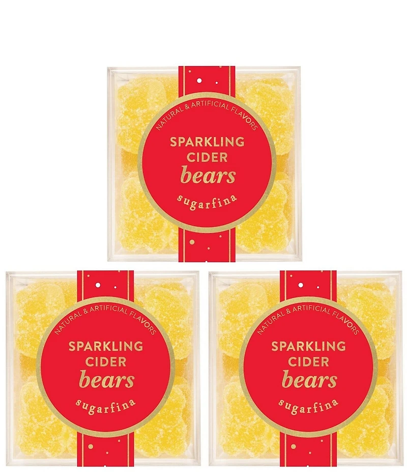 Sugarfina Sparkling Cider Bears 3pc Kit