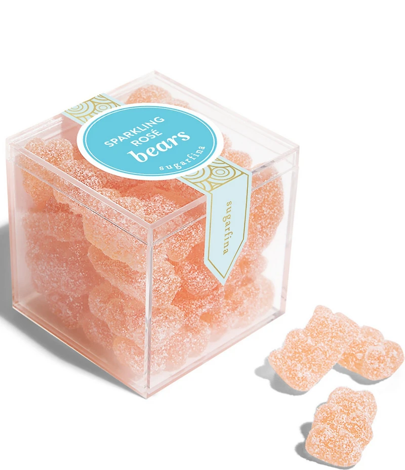 Sugarfina Sparkling Rose Bears Small Cube 4-Piece Kit