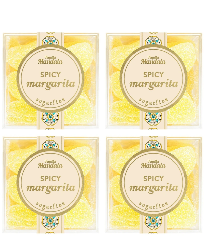 Sugarfina Spicy Margarita Tequila Infused Cube Kit, Set of 4